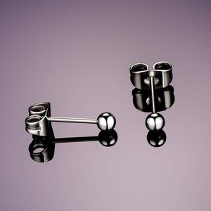 <span class=keywords><strong>Orecchini</strong></span> a sfera da <span class=keywords><strong>uomo</strong></span> in titanio da 2mm-6mm <span class=keywords><strong>per</strong></span> <span class=keywords><strong>Trago</strong></span>/Carotino/Elica, placcati argento/oro 14K, <span class=keywords><strong>per</strong></span> orecchie sensibili di grado medicale - Product Image 5
