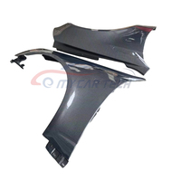 Ailes avant en fibre de carbone pour Cadillac CTS / CTS V 2008 2009 2010 2011 2012 Deux portes
