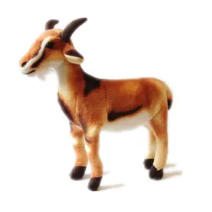 Милая имитация стоячей позы Антилопа фигурки козы плюшевые игрушки Детская комната Декор реквизит Антилопа Мягкая кукла-животное
