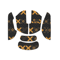 Finalmouse Ulx S Gaming Mouse Non-slip Edisi Terbatas Stiker Cetak Ringan Bernapas Hitam
