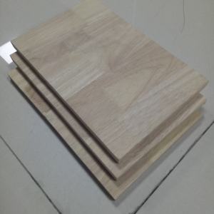 لوح خشب المطاط لسطح طاولة المطبخ، أثاث بناء صلب بلون فاتح - Product Image 5