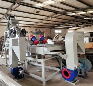 Dọc vỏ quả hồ trăn và hạt nhân separator máy thông Nut Shell gió loại bỏ phân loại máy - Product Image 3