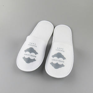 Pantoufles d'hôtel unisexes à semelle supérieure EVA en éponge <span class=keywords><strong>blanche</strong></span> écologique OEM ODM <span class=keywords><strong>5</strong></span> étoiles - Product Image 2