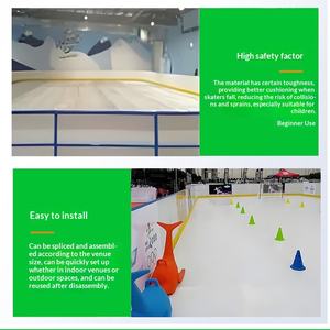 Suelo para Pista <span class=keywords><strong>de</strong></span> <span class=keywords><strong>Patinaje</strong></span> Resistente a los Impactos y al Desgaste, para Interiores y Exteriores, Tamaño Personalizado, Instalación Rápida, Duradero - Product Image 4