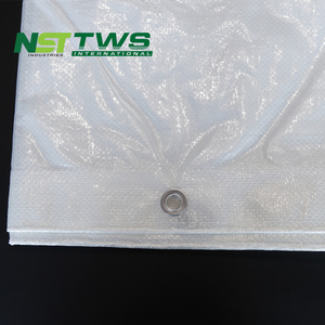 Nhà Máy Giá Cherry Orchard Trong Suốt HDPE Bạt Không Thấm Nước Dệt Nhuộm Mô Hình Với Grommets - Product Image 5