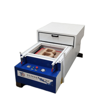 Petite opération simple et épreuvage rapide bricolage mini machine de formage sous vide en plastique utilisé feuille de plastique ABS PET PVC