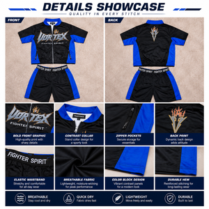Men Windbreaker Jacket <strong>Short</strong> Sleeve <strong>Shorts</strong> Set, Yellow &amp; Black Wind Proof Tracksuit, Windbreaker <strong>Short</strong> Set With Sample Service - Product Image 3