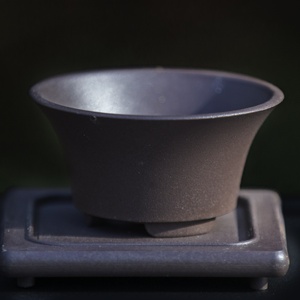 Olla de bonsái de plástico con círculo oblicuo, gran capacidad para sostener el peso - Product Image 2