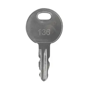 Clé d'équipement 1051 compatible avec les camions à benne basculante <span class=keywords><strong>Thwaites</strong></span>, remplace T104633 et Trimark 1051 - Product Image 1