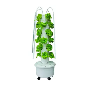 Lyine Hydro Tower System Sistema de cultivo hidropónico comercial Torre vertical