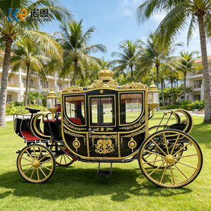 Carruaje de Caballos Eléctrico para Bodas OEM en Venta, Carro de Caballos Eléctrico de Lujo para Eventos Turísticos y Transporte Especial - Product Image 2