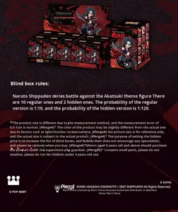 <span class=keywords><strong>Figurine</strong></span> PVC Authentique Originale Popmart Gong Nar Utoo Série Shippuden Thème Organisation <span class=keywords><strong>Akatsuki</strong></span> Boîte Mystère Japonaise - Product Image 2