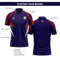 Kualitas Tinggi untuk Seragam Olahraga Sekolah Unisex, Kemeja Anak Lengan Pendek Kerah Polos Bahan Polyester Katun Bernapas Gaya Cina