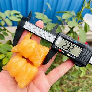 Wholesale Carving Mew Crafts Cartoon Character Crystal Pikachu Orange Calcite <strong>Pokemones</strong> - Product Image 4