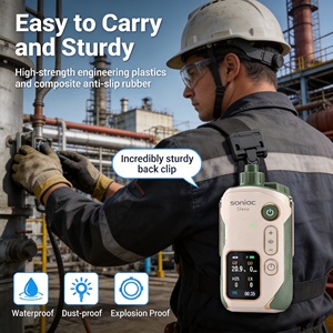 Dispositivo Portátil de Detección de Múltiples Gases con CO, <span class=keywords><strong>O2</strong></span>, H2S y EX, Batería Recargable, Dispositivo de Seguridad para Interiores - Product Image 2