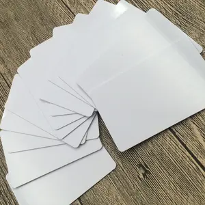 Cartão de PVC em branco para impressão em alta qualidade CR80 Cartão de Visita em PVC de Sublimação laminado
