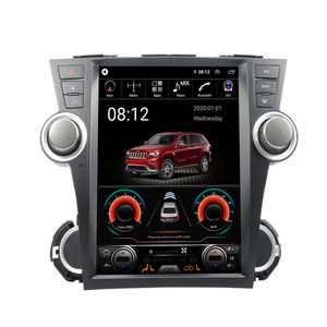 Pour Toyota <span class=keywords><strong>Highlander</strong></span> 2009-2013 Double 2 Din Quad octa-core dispositif d'unité principale Android Radio voiture lecteur DVD voiture Audio - Product Image 2