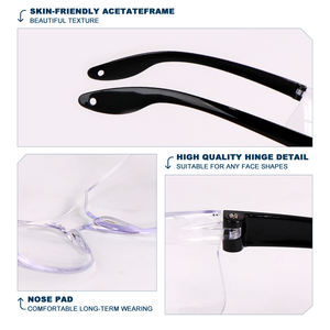 משקפי בטיחות לגברים נשים בתפזורת מגן eewear עמיד בפני שריטות z87.1 משקפי בטיחות לעבודה - Product Image 4