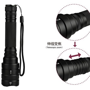 XHP50 LED <b>Flashlight</b> 2x18650 <b>Rechargeable</b> Zoom Long Range Aluminum Alloy Torch Light White Light - Product Image 4
