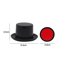 Mystère du chapeau magique à haut sommet, pièce arc-en-ciel, tours de magie, accessoires de scène rapprochés, magicien, jouets faciles à réaliser pour enfants