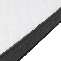 Prix promotionnel du fabricant, ensemble de lit double personnalisé, mousse de sommeil, peut être compressé et enroulé dans une boîte, matelas à ressorts