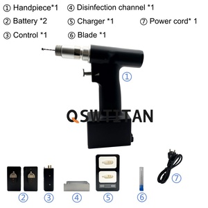 Batterie au lithium pour fraise crânienne orthopédique avec ensemble de contrôleur principal – Outils électriques pour la neurochirurgie osseuse - Product Image 5