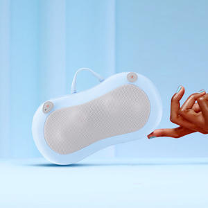 Coussin <span class=keywords><strong>de</strong></span> massage cervical multifonctionnel portable CYANMED, compresse chaude, pétrissage, 8 têtes, rechargeable pour - Product Image 4