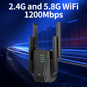 Répéteur <span class=keywords><strong>Wifi</strong></span> <span class=keywords><strong>WIFI</strong></span> 5.8G répéteur <span class=keywords><strong>Wifi</strong></span> double bande 360 degrés sans angles morts 1200Mbps amplificateur de Signal sans fil répéteur <span class=keywords><strong>Wifi</strong></span> - Product Image 2