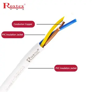 Best Selling 2 3 4 Cores Copper Conductor PVC Coated Electric Wire Factory Instrument Cable Power Cord Cable