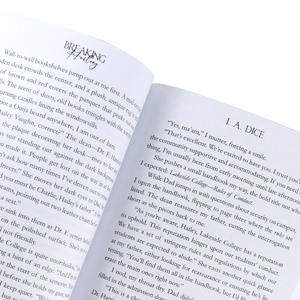 Services d'impression d'édition de livres en Chine Impression de roman romance de livre broché mat personnalisé de haute qualité - Product Image 5