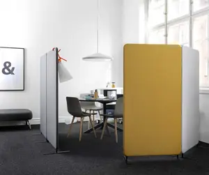 Umwelt freundliche Office Divider Acoustic Stand Screen Akustische bewegliche Office-Partition