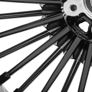 Roue de coulée à rayons gras avant 19 "* 2.5" pour <span class=keywords><strong>Harley</strong></span> Dyna Street <span class=keywords><strong>Bob</strong></span> <span class=keywords><strong>2008</strong></span>-2017 - Product Image 5