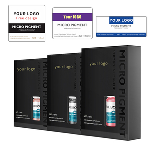 Pigmentos de Maquillaje Permanente Líquido Orgánico OEM Alemania, 33 Colores, Tinta para Tatuaje PMU, Micropigmentación, Pigmento para Labios, Cejas y Microblading - Product Image 1