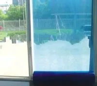 عرض رائع فيلم حماية زجاج النوافذ الأزرق الشفاف Pe الناعم لـ ، فيلم حماية للنوافذ - Product Image 3