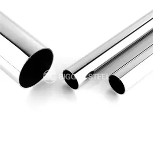 Cold Rolled ASTM S20100 201 J1 J2 Mirror Stainless Steel Welded Tube 316 0.2-6mm Welded Bending Pipe 1.4401 SUS304