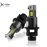 Phares de voiture LED D2S D4S Canbus HID D4R D2R Ampoules Xénon Haute Puissance 110W 10000LM Lampe Auto LED Turbo 6000K Blanc 12V