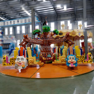 Columpios de Aventura con Diseño de Animales de Dibujos Animados, Equipo de Feria para Interiores con Sistema de Volteo, Asientos de Fibra de Vidrio y Metal, Productos Patentados para Parques de Diversiones para Niños - Product Image 5