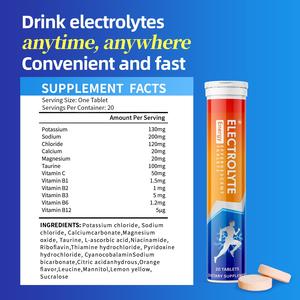 Oem odm תווית פרטית תפוזים תפוזים אורגני אלקטרוליטי סרבט - Product Image 2