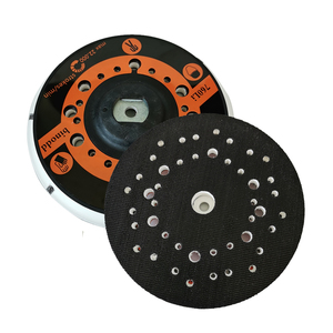 Tampon de polissage, 150Mm, 6 pouces, filetage M8, sans poussière, 43 trous, adapté aux tuyaux, plateau pneumatique électrique - Product Image 1