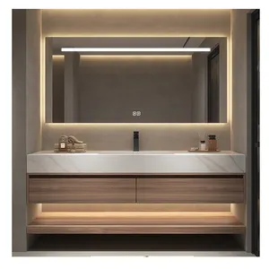 चीन में निर्मित अच्छी कीमत वाले बाथरूम कैबिनेट और उच्च गुणवत्ता वाले वैनिटी
