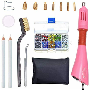 Kit d'outils d'applicateur de strass <span class=keywords><strong>à</strong></span> fixer <span class=keywords><strong>à</strong></span> chaud, bricolage <span class=keywords><strong>à</strong></span> la maison - Product Image 1