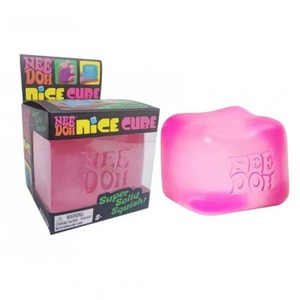 Wholesale Melanth NeeDoh Ice Cube <b>Squishy</b> Toy TPR Super Solid Squish Stress Ball Sensory Fidget Toy Adults Anxiety Relief Custom - Product Image 6
