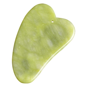 HZ vendita calda di nuovo prodotto di alta qualità pietra terapia quarzo viso verde naturale giada rullo per il viso Guasha ginocchiera coreano cura della pelle k bellezza - Product Image 3