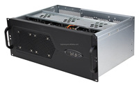 Casing Server pendek 4U terlaris kedalaman TOP4U300-300mm, Motherboard ATX, daya CRPS/ATX