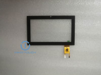 Écran tactile capacitif anti-rayures haute luminosité de 7 pouces avec plage de température étendue pour appareil extérieur
