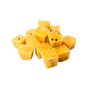 น้ำเสาวรสแช่แข็งพรีเมียม 18 บริกซ์ เนื้อผลไม้แท้ ได้รับการรับรองมาตรฐาน HACCP รับผลิตแบบ OEM สำหรับอุตสาหกรรมเครื่องดื่ม - Product Image 1