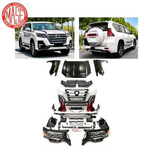 CZJF Offre Spéciale Kit de carrosserie de haute qualité pour Land Cruiser Prado 2010 mise à niveau vers PD 2018 pièces de voiture calandre pare-chocs phare - Product Image 3