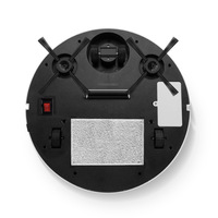 Robot Vacuum Cleaner Elektrik dengan Navigasi Inframerah, Fungsi Menyapu dan Mengepel Basah, Daya Hisap Kuat, Cerdas untuk Penggunaan di Garasi