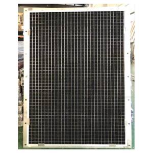 גשם פלדה כתם חשמל חיצוני ואוורור עמיד למים עם רשת מסך עבור קיר ישיר מ סין - Product Image 2