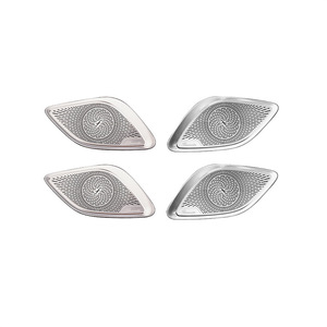 Couverture de tweeter Burmester en métal pour la décoration du panneau de porte Mercedes-Benz EQE - Product Image 2